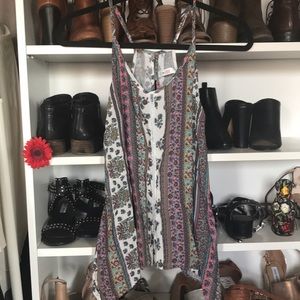 Loose flowery top